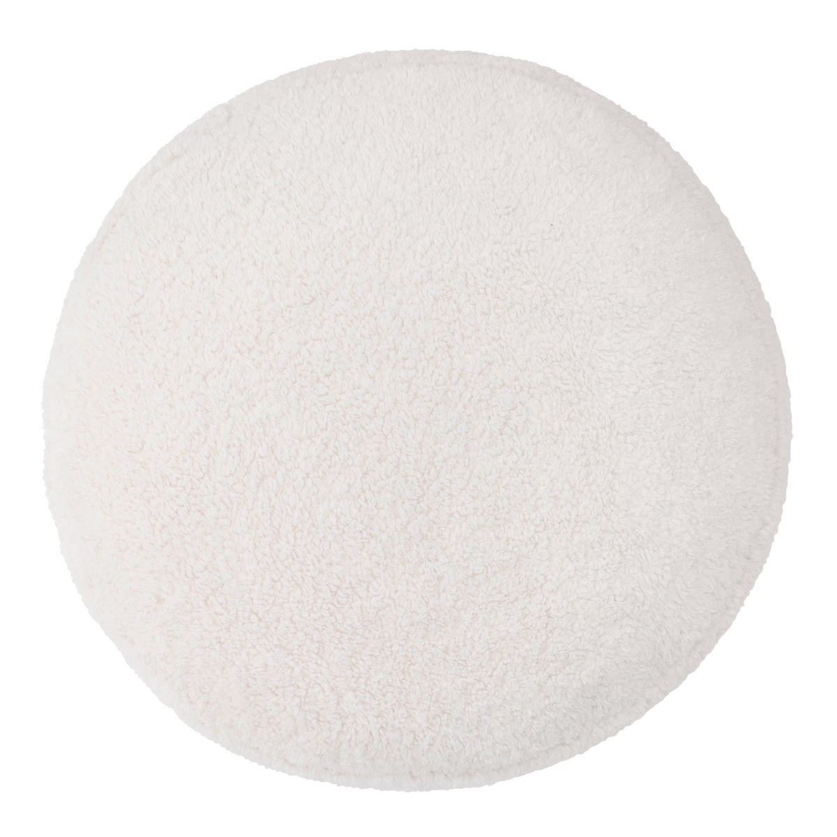 SITZPOUF Borg Natural - Beige, Textil (55/35/55cm)