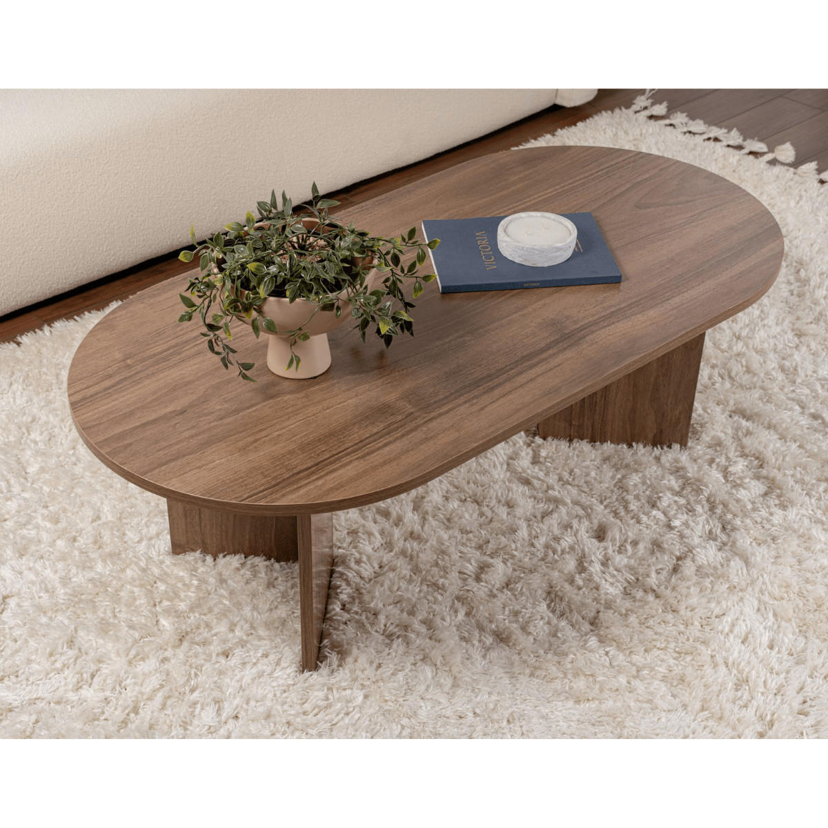 COUCHTISCH - iris 119/60/39,8 cm - Naturfarben, Holzwerkstoff (119/60/39.8cm) - Calicosy