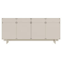 SIDEBOARD Wuwu Greige 200 cm - Taupe, Holzwerkstoff (200/88/35cm) - Selsey