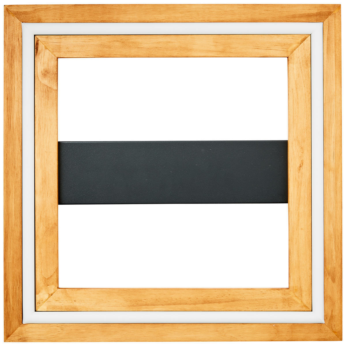 DECKENLEUCHTE Rhea G99748/76 - Schwarz, Holz (45/45/4.6cm) - Brilliant