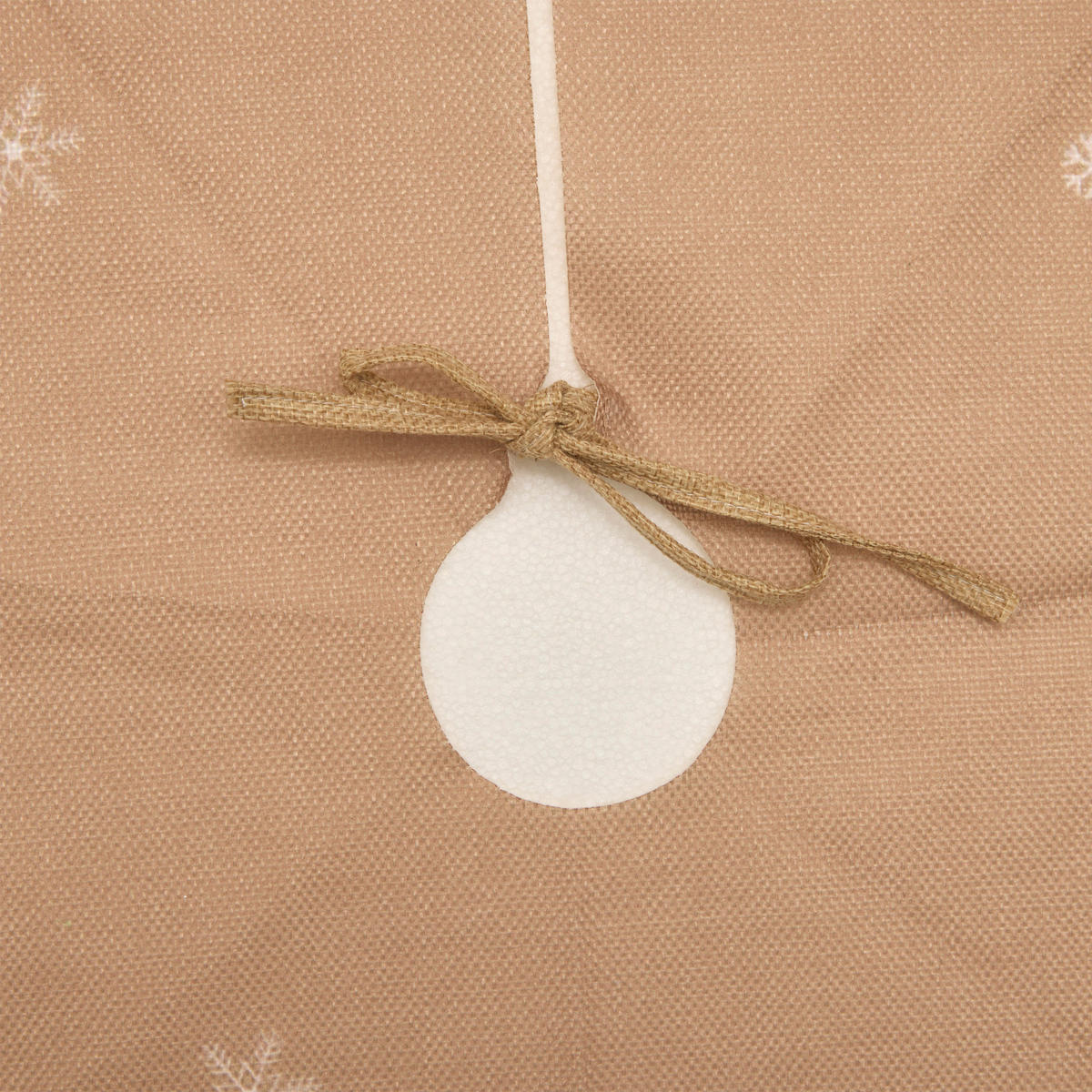 WEIHNACHTSBAUMROCK Weihnachtsmann Ø 90 cm - Braun, Textil (90/90/90cm) - Atmosphera Createur d´interieur