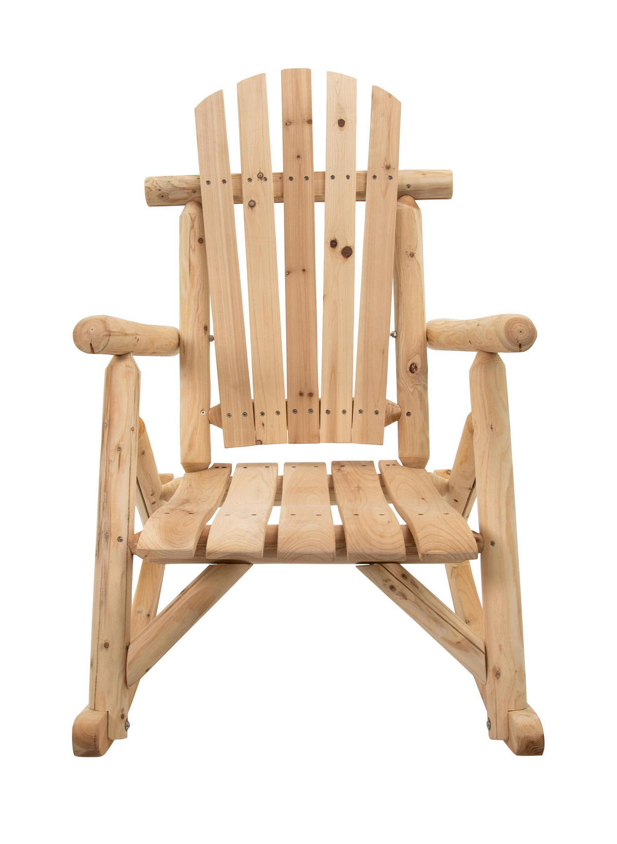 »TIMBER« Schaukelstuhl FSC® 100% Tannenholz, massiv, naturbelassen - Naturfarben, Holz (80/175/120cm) - bellavista - Home & Garden