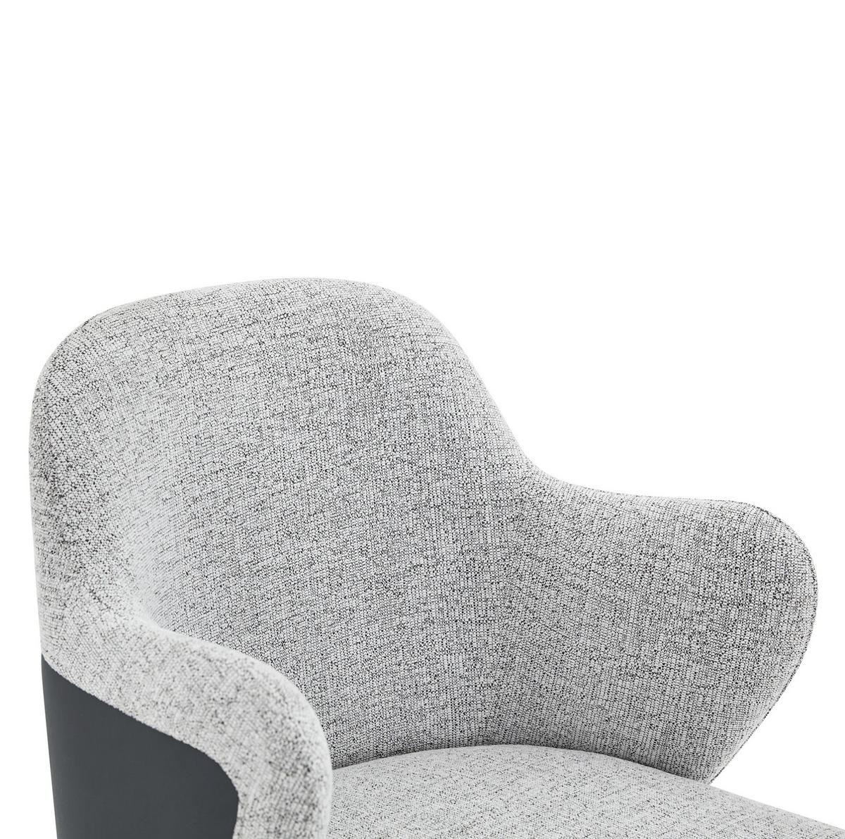 BARHOCKER-SET 2-teilig Hellgrau höhenverstellbar - Hellgrau, Textil (37.6/118/45cm) - MIVRAY