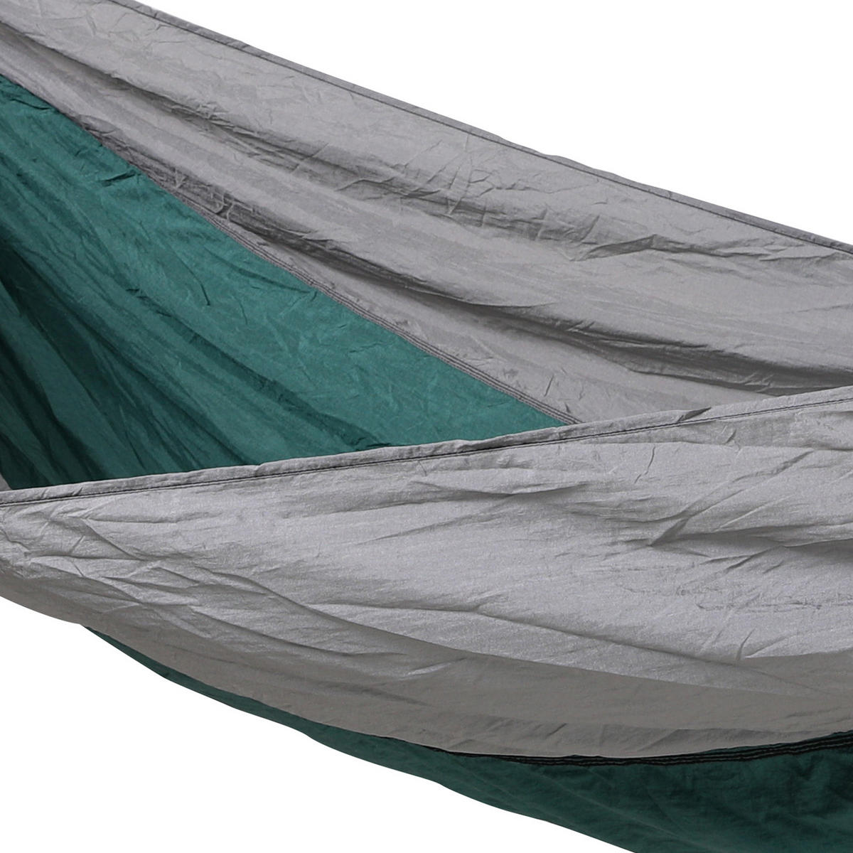 HÄNGEMATTE Camping Grün/Hellgrau - Grün, Textil (200/1/300cm) - SVITA