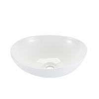 WASCHBECKEN Weiß 37/13.5/48 - Weiß, Keramik (37/13.5/48cm) - ZMH