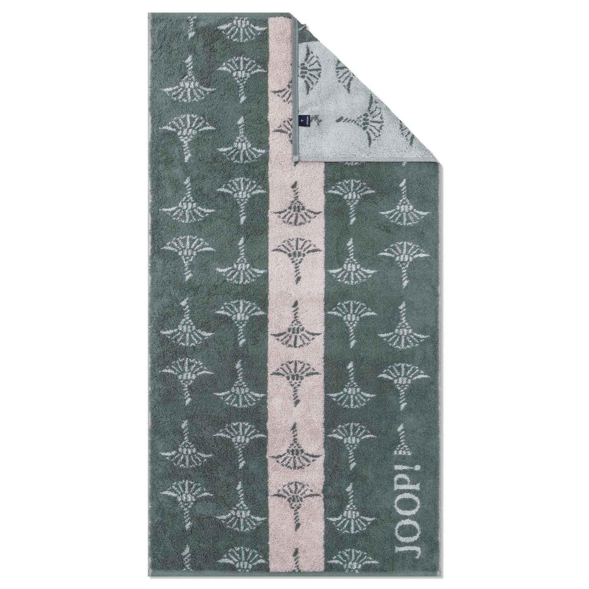 DUSCHTUCH DIVIDED CORNFLOWER 1706 SALBEI - 44 - Grün, Textil (80/150cm) - Joop!