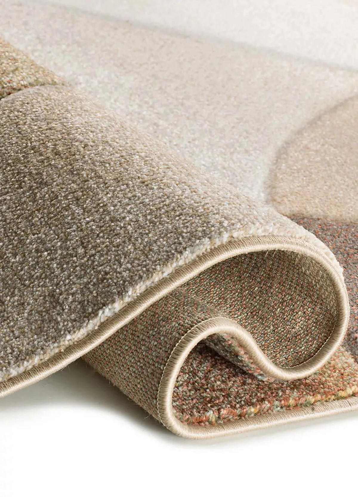 KURZFLORTEPPICH Terrakotta / Beige Badet 200/290 cm - Beige/Terracotta, Naturmaterialien/Textil (200/290cm) - Atticgo