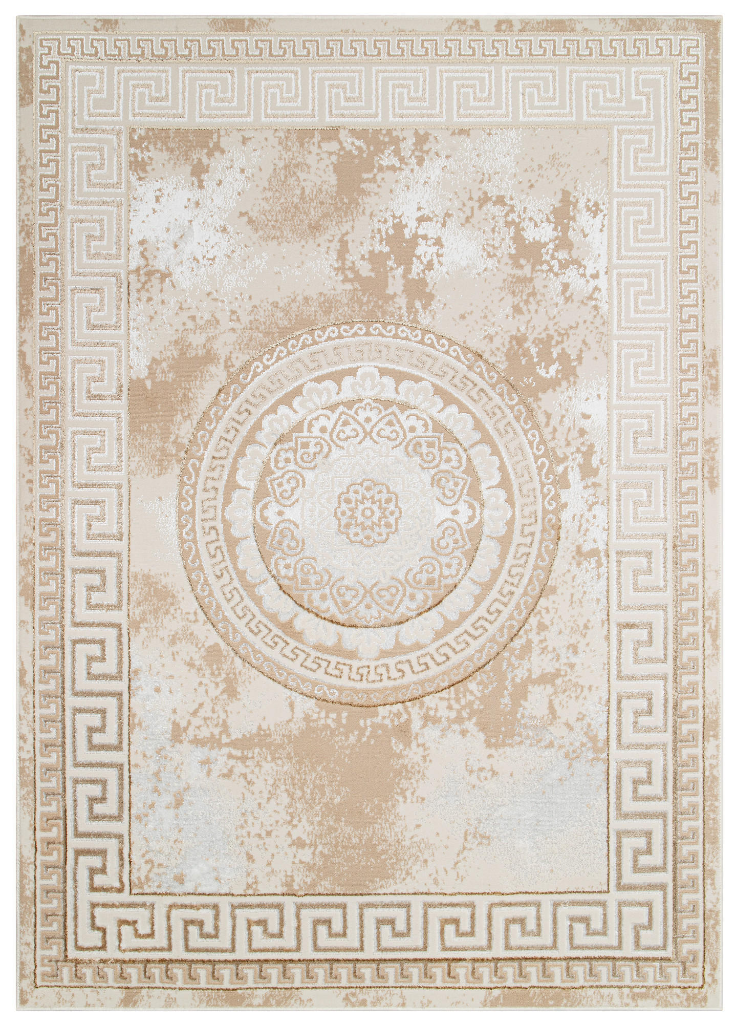 Tapiso Teppich Beige, Creme 80x150 cm