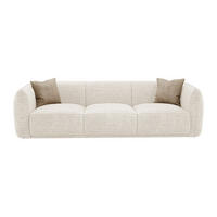 SOFA ohne Schlafmöglichkeit - 3 Personen - Stoff - Beige - Beige, Textil (235/80/90cm) - Vente-Unique