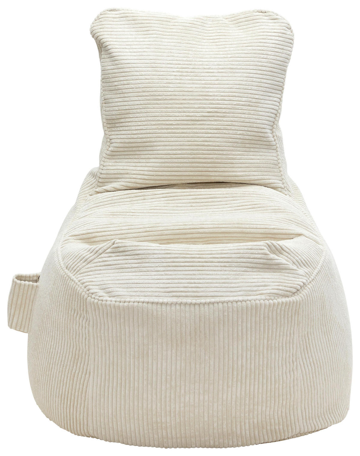 SITZSACK Cortona Cord in Beige - Beige, Textil (85/100/85cm) - Mömax