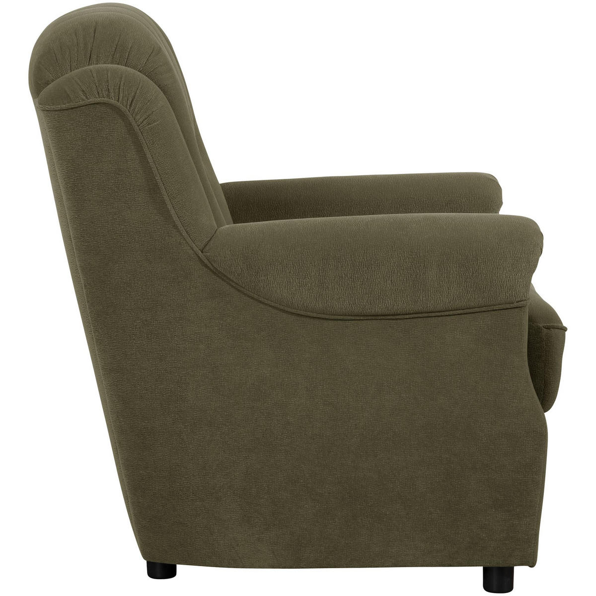 POLSTERSESSEL Kaylyn Flockstoff grün - Grün, Kunststoff (81/89/83cm) - 58aufmkessel