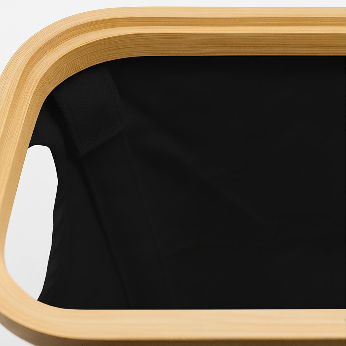 TOILETTENPAPIER-AUFBEWAHRUNG - Schwarz, Holz/Textil (43/38/17cm) - Relaxdays