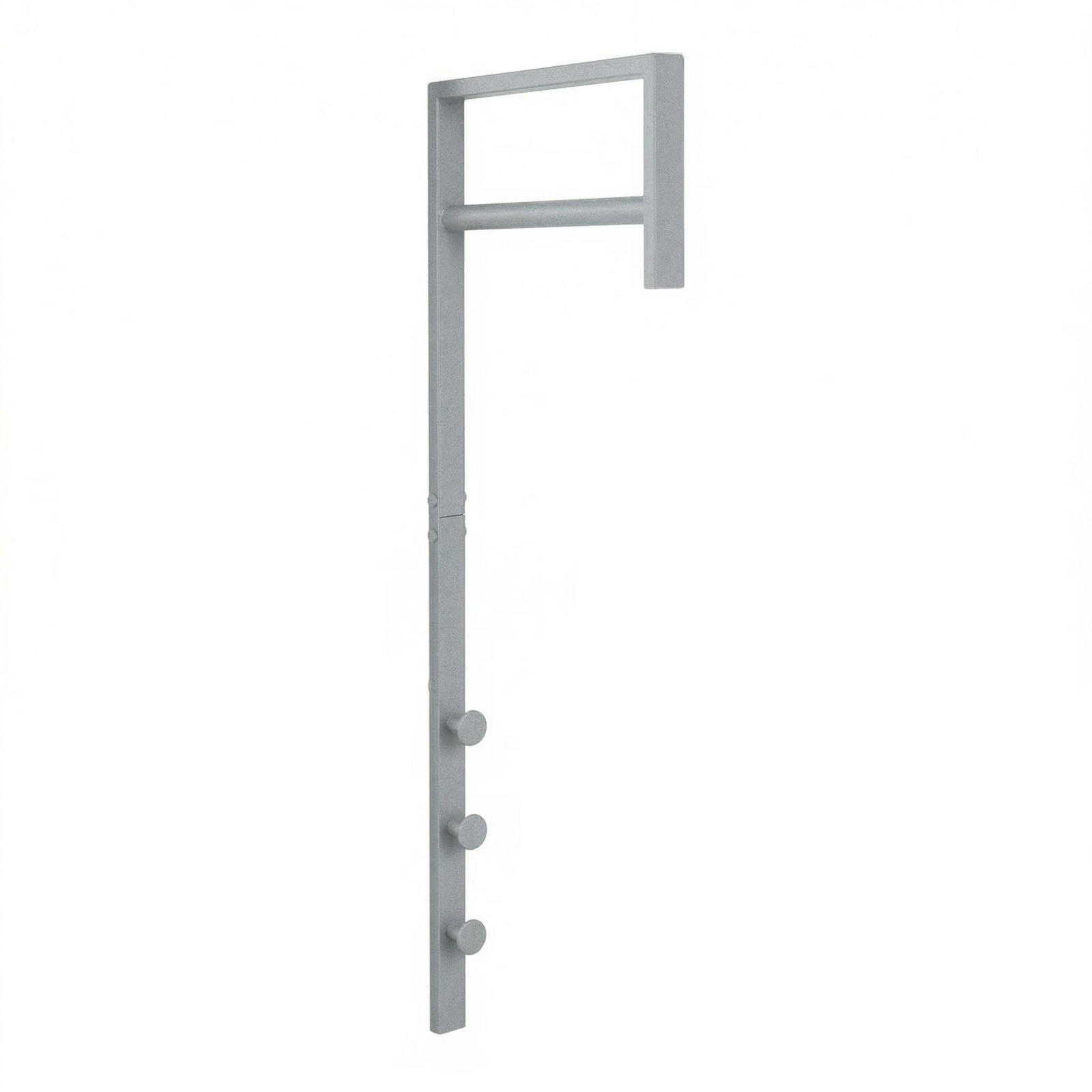 GARDEROBENSTÄNDER Pisa Grau 3/30/82 cm - Grau, Metall (3/82/30cm) - ebuy24