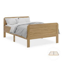 HOLZBETT 120/200 cm Natur - Braun, Holz (120/200cm) - Homestyle4u