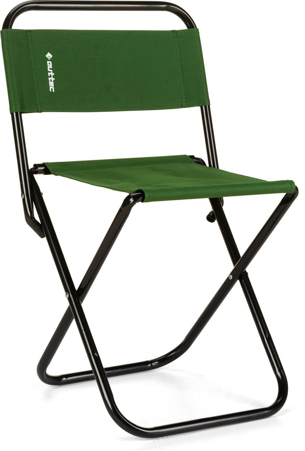 KLAPPSTUHL bis 100 kg - Grün, Textil/Metall (35/58/35cm) - Outtec