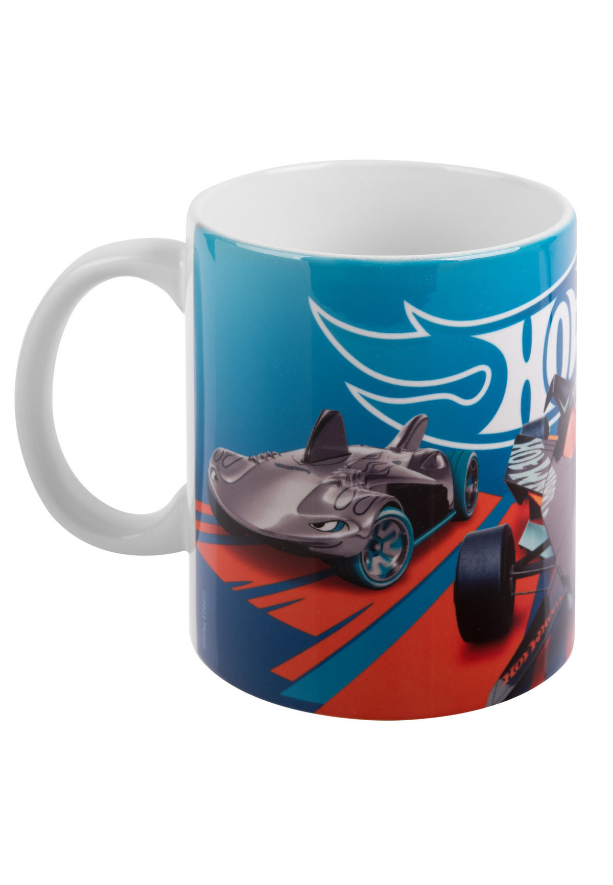 BECHER Hot Wheels Race Zone Blau 320 ml - Blau, Keramik (0.32L) - Hot Wheels