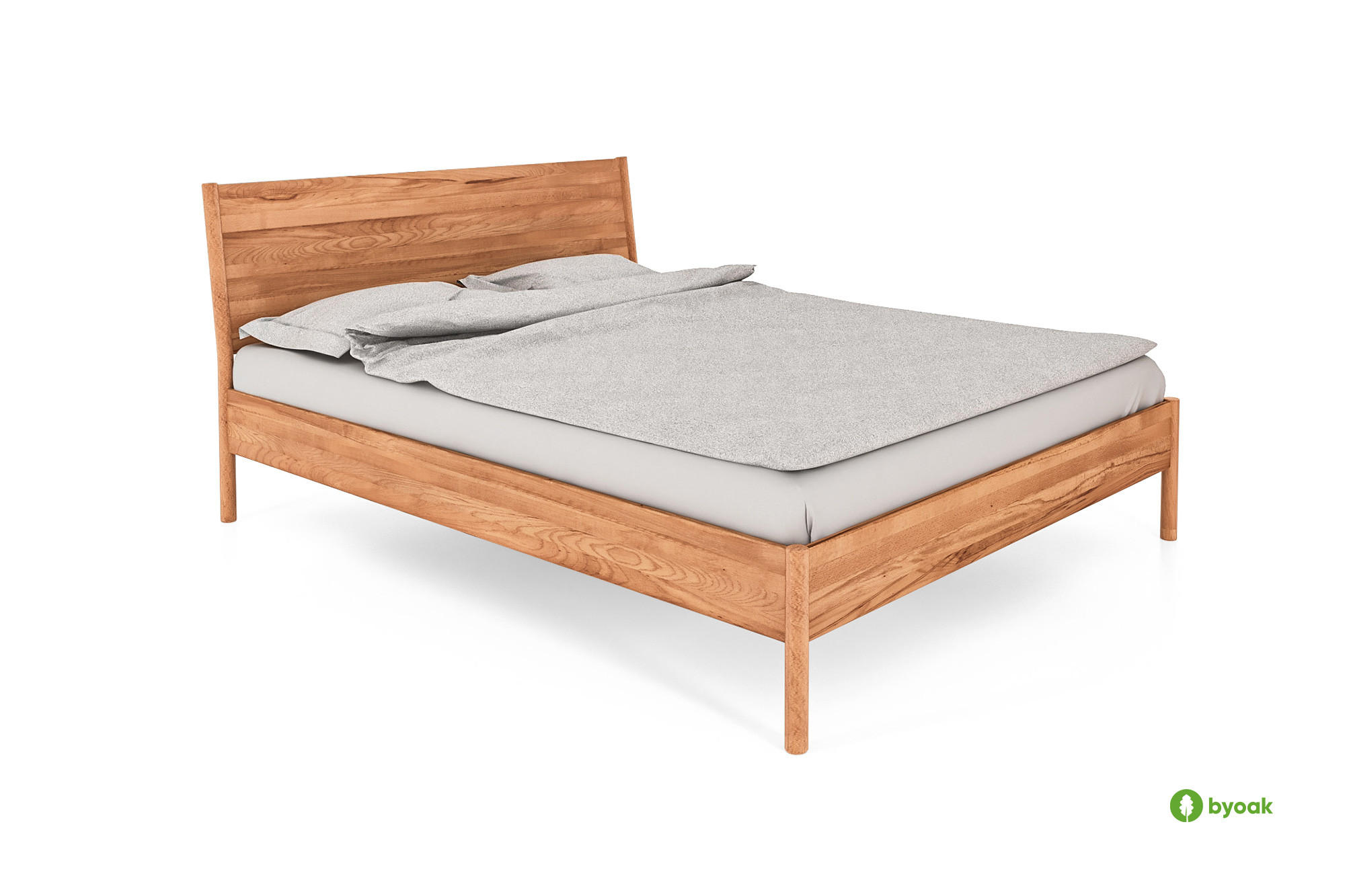 BETTGESTELL INA 180x210 Kernbuche - Kernbuche, Holz (180/210cm) - byoak