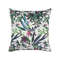 DEKOKISSEN Grün 45/45 cm Gasteria - Grün, Textil (45/45cm) - Beliani