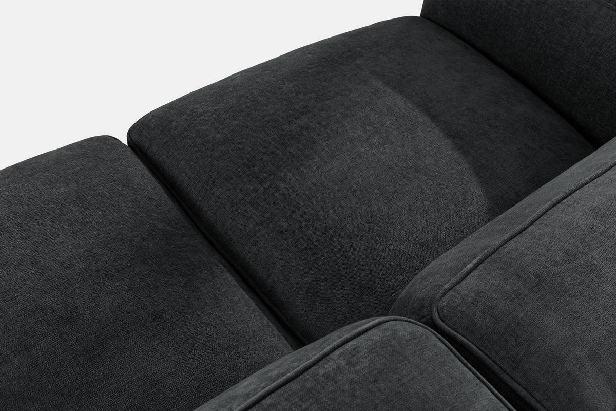 2-SITZER SOFA FUBBO, Anthrazit - Anthrazit, Holz/Holzwerkstoff (210/73/96cm) - KONSIMO®