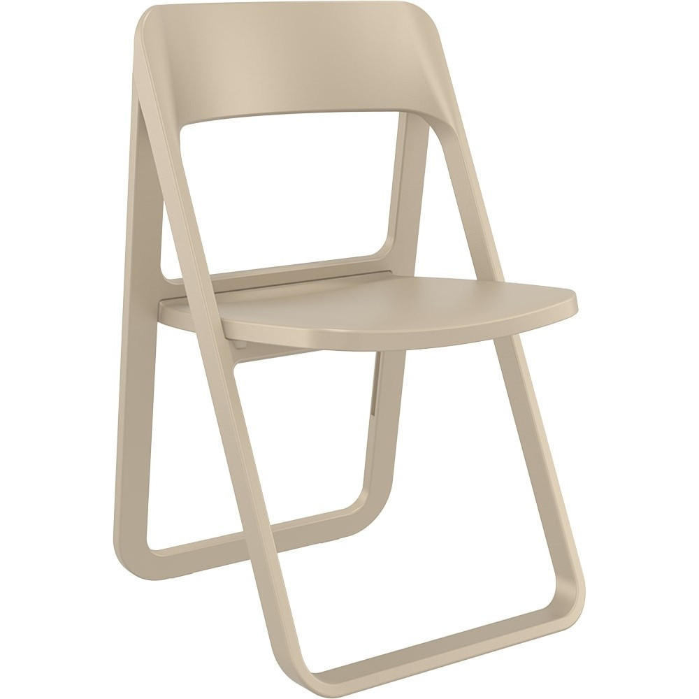 KLAPPSTUHL SLAG beige - Beige, Kunststoff (48/94/48cm) - Légia Home