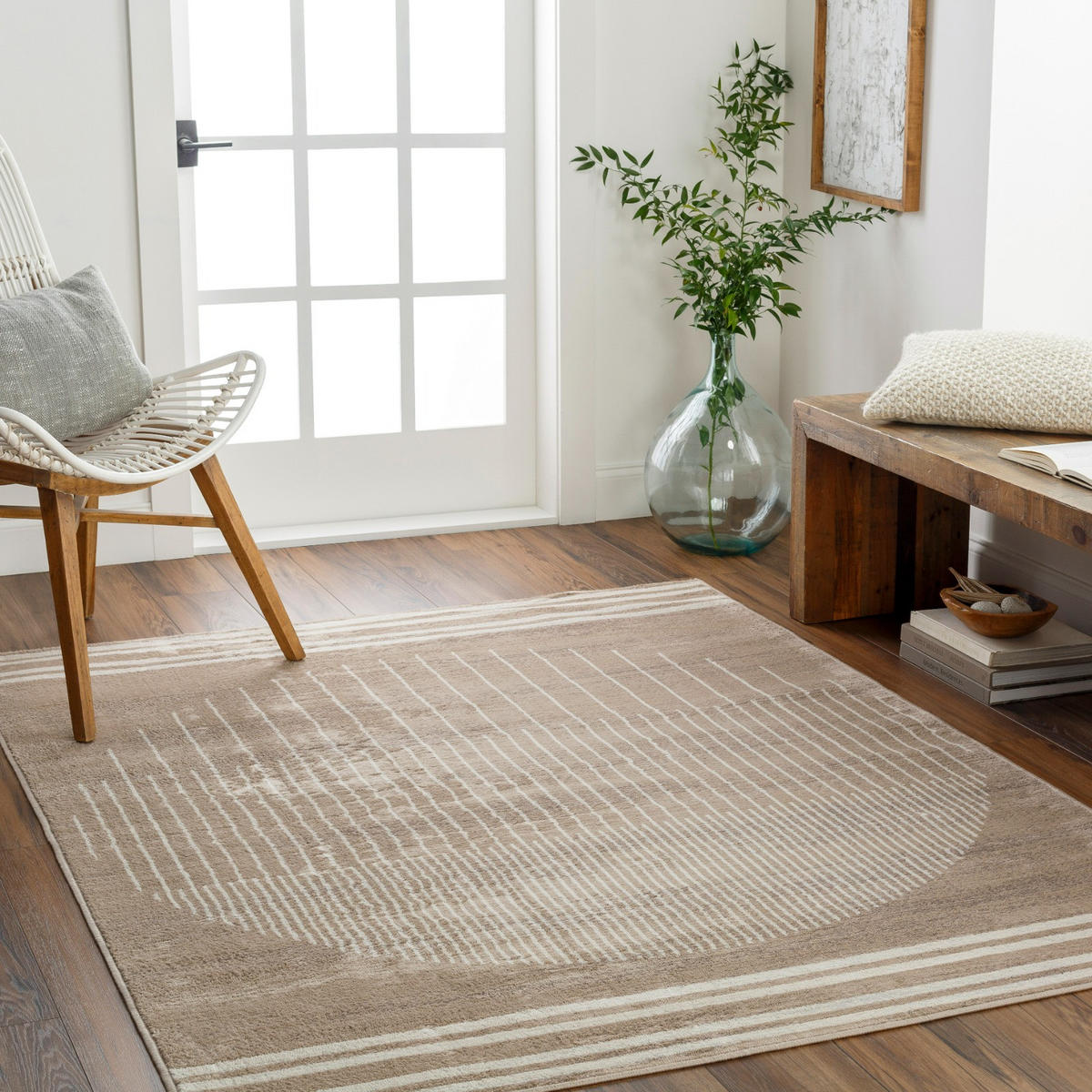 KURZFLORTEPPICH 120x170 cm Braun - Braun, Naturmaterialien/Textil (120/170cm) - LIVABLISS
