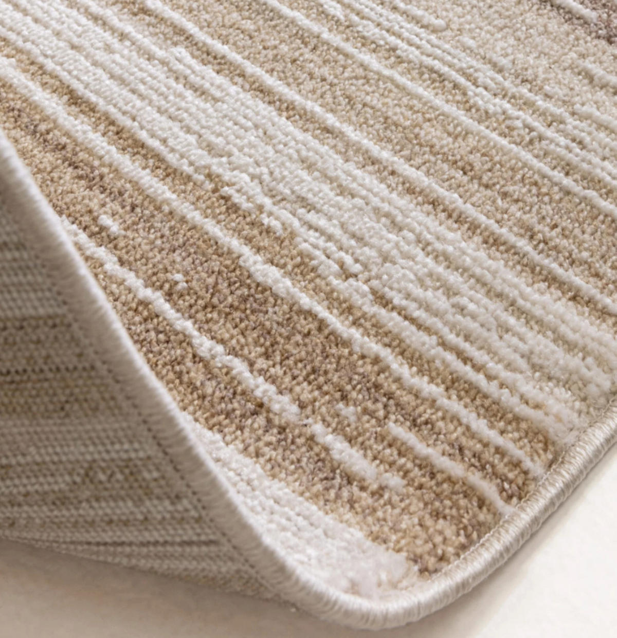TEPPICH modern Flachgewebe PISO Beige 200 x 300 cm - Beige, Textil (200/300cm) - Novatrend