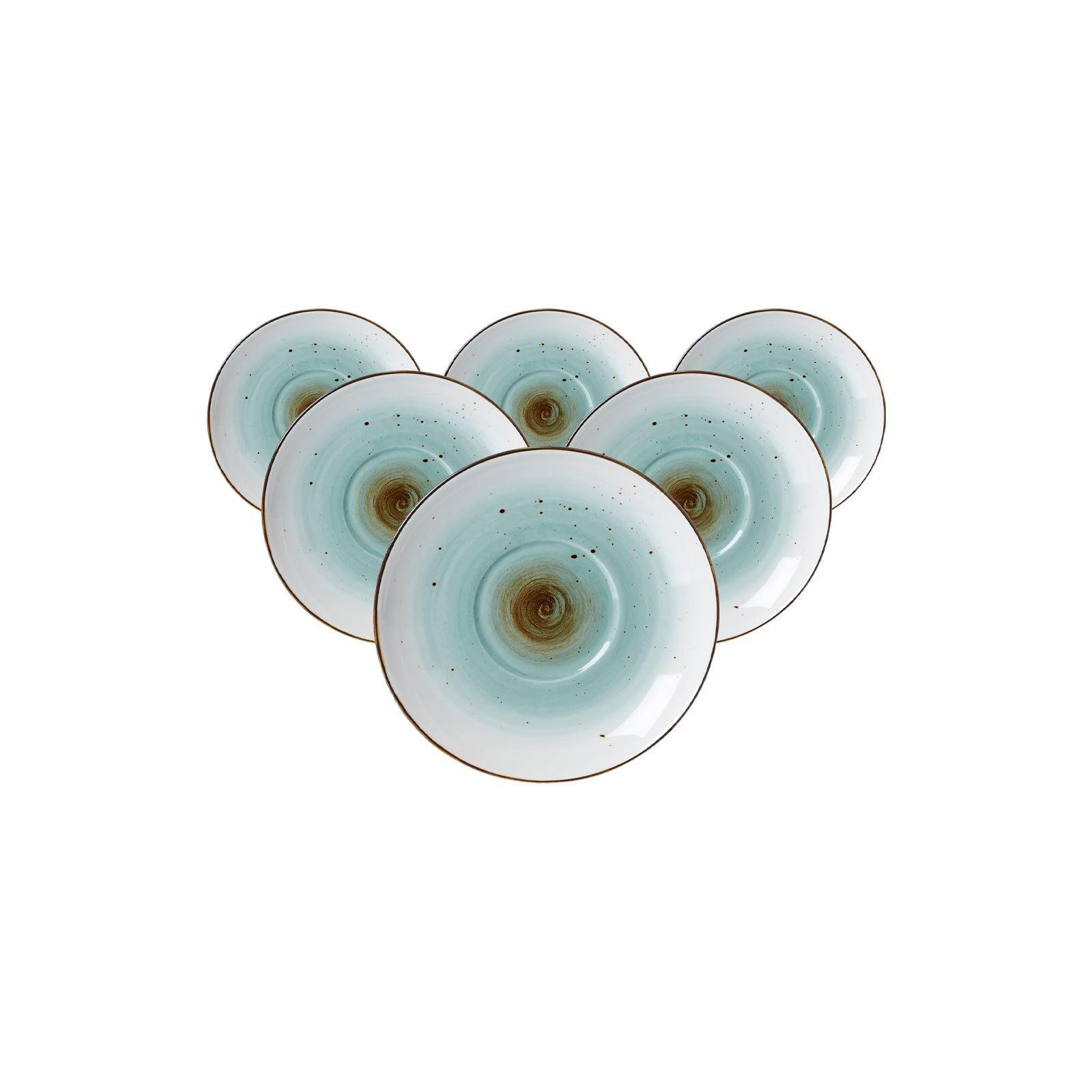 ESPRESSOUNTERTASSEN Cosmo blau ø 11 cm 6er Set - Blau, Keramik (11cm) - Ritzenhoff Breker