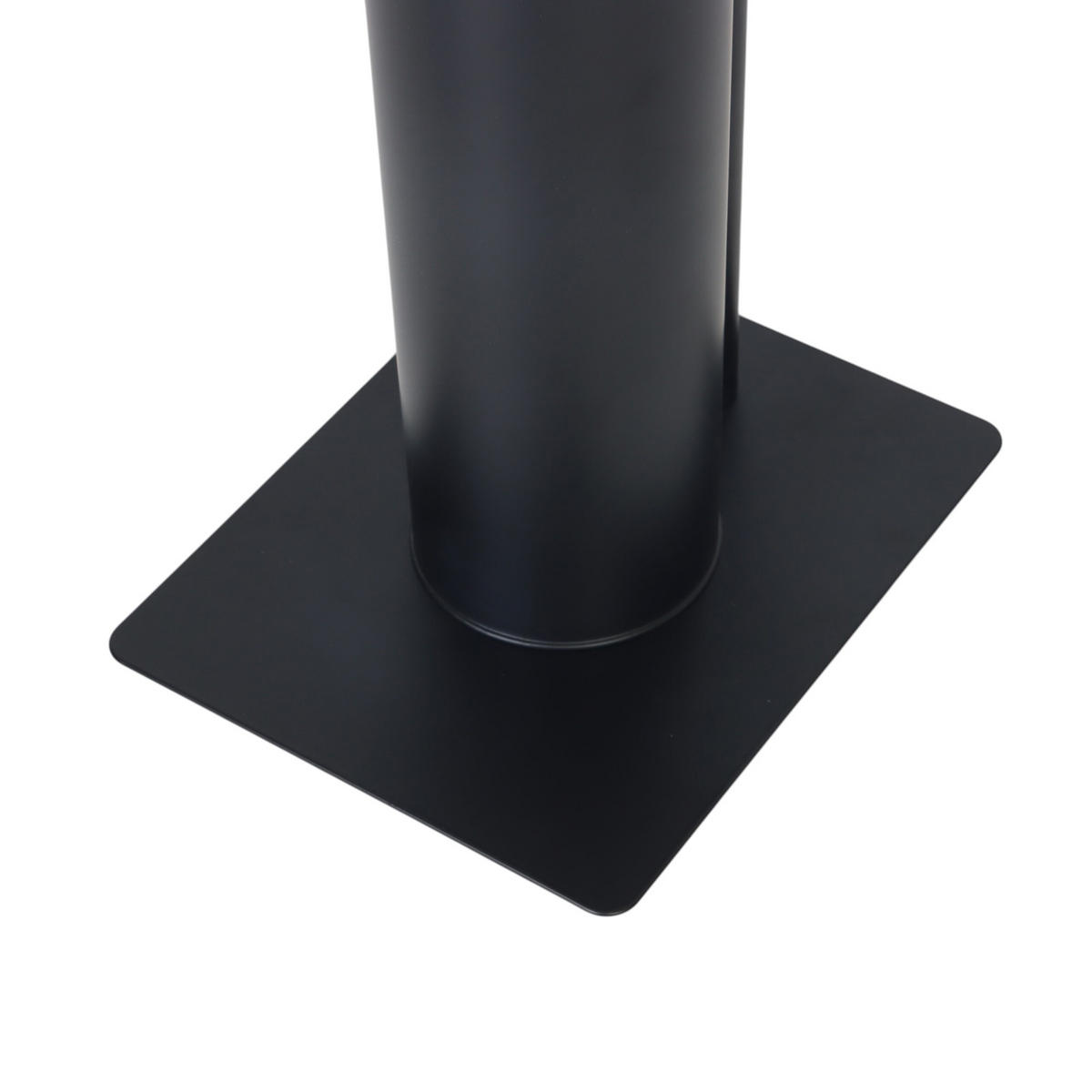 WC-GARNITUR - Schwarz, Holz/Kunststoff (18/67/21cm) - Relaxdays