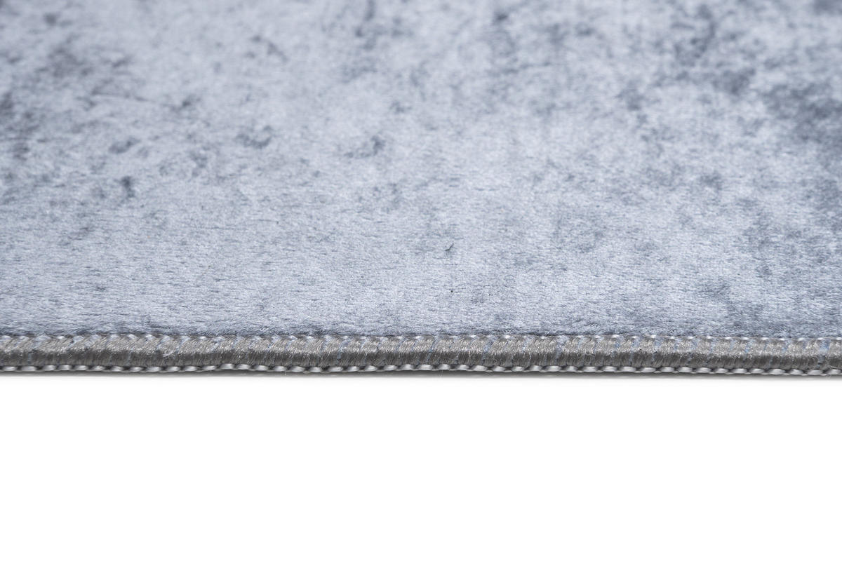 TEPPICH EMMA Grau 140/200 cm - Grau, Kunststoff (140/200cm) - Tapiso