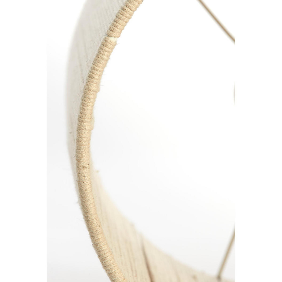 LAMPENSCHIRM Medan Beige 30/30/40 cm - Beige, Textil (30/30/40cm) - Light & Living