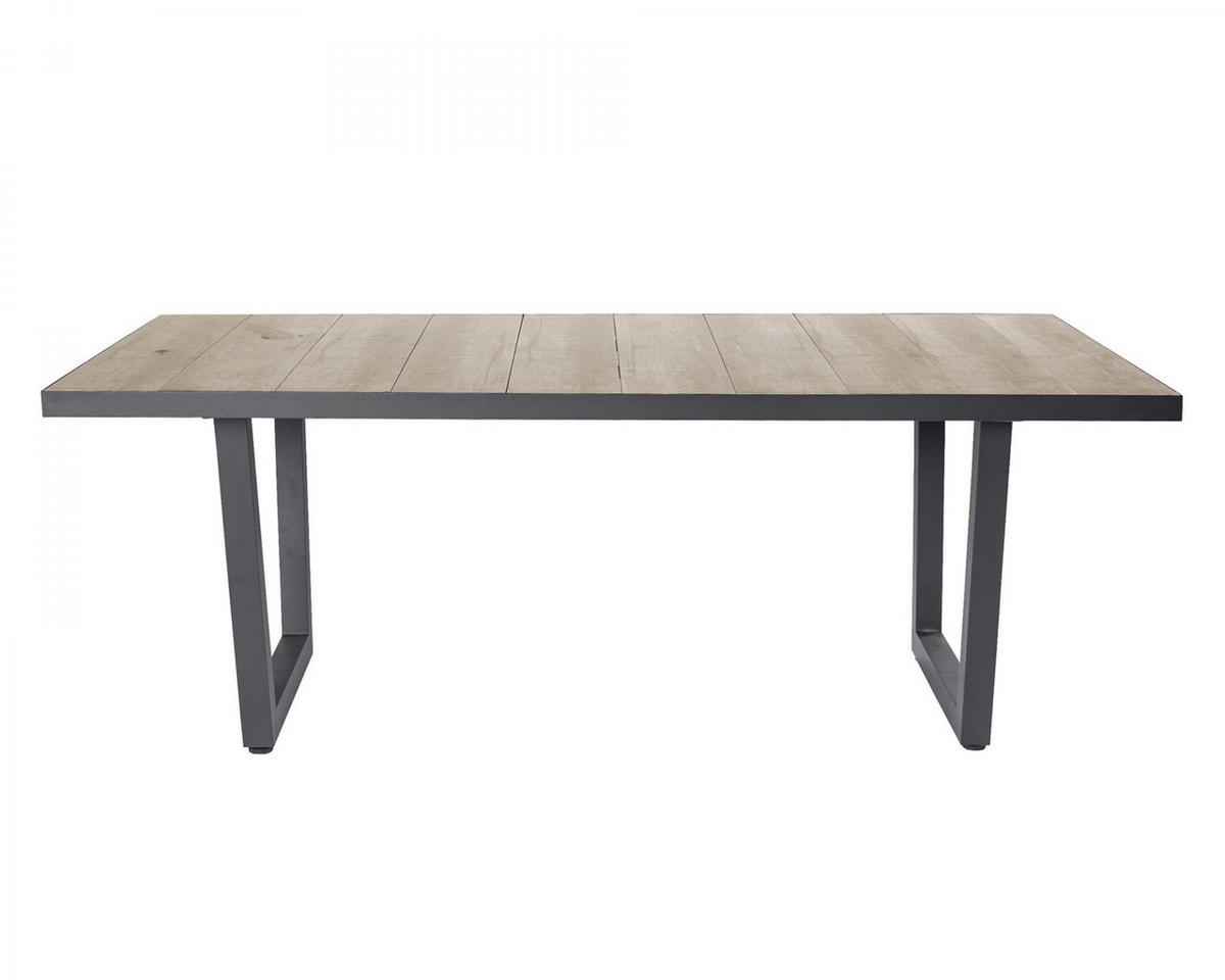 GARTENTISCH Denver 200x100x75cm, Keramik, Braun - Braun, Keramik (100/200/75cm) - dasmöbelwerk