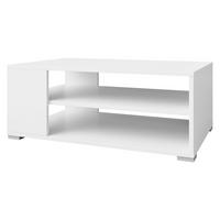 COUCHTISCH Gimren - Hellgrau/Weiß, Holzwerkstoff/Kunststoff (65/100/40cm) - MIRJAN24
