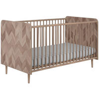 GITTERBETT Malmö 77/143/85 cm - Braun, Holzwerkstoff (143/85/77cm) - Finori GmbH