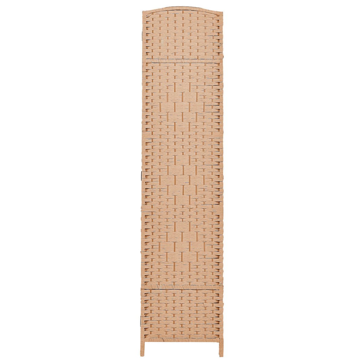 DĚLICÍ PANEL 4-dílná Přírodní 163/170 cm Lappago - přírodní, papír (163/170/2cm) - Beliani