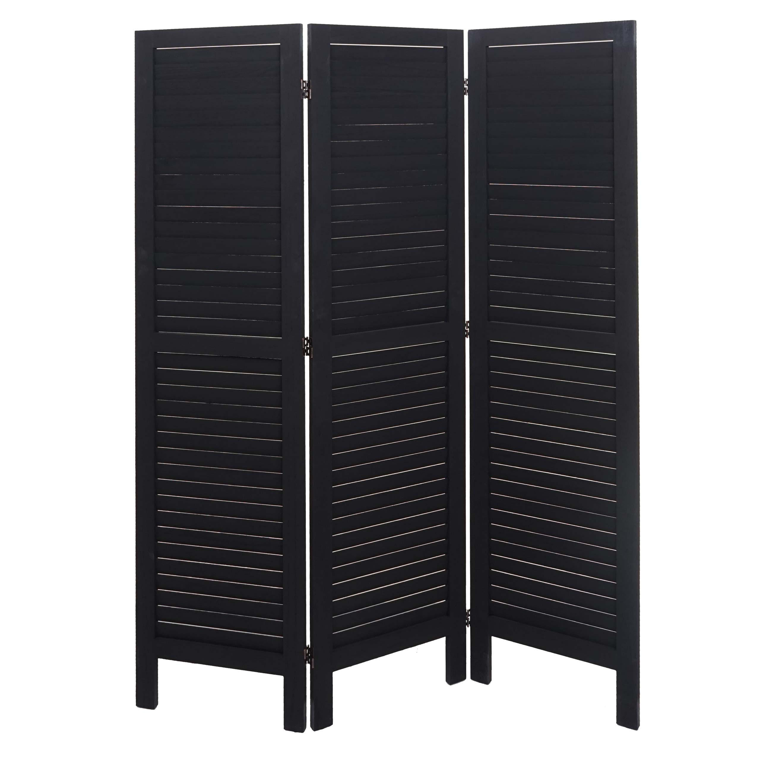 PARAVENT Anthrazit - Anthrazit, Holz (120/170/2cm) - MCW