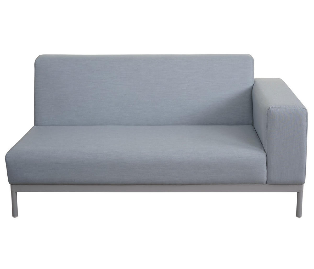 ALU-GARTEN-GARNITUR Hellblau - Hellblau, Textil - MCW