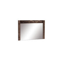 WANDSPIEGEL Indianapolis I-12 Esche Dunkel, 120 x 5 x 80 cm - Dunkelbraun, Holzwerkstoff (120/80/5cm)