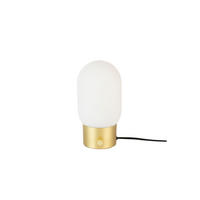 TISCHLAMPE Urban Charger Gold - Goldfarben, Glas (12.5/12.5/24.5cm) - Zuiver