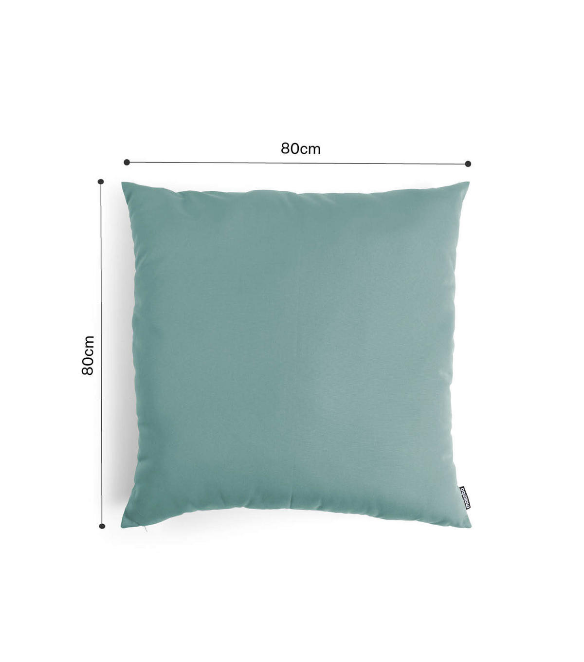 OUTDOORKISSEN Die Wolke 7 - Grün, Textil (80/10cm) - Mokebo