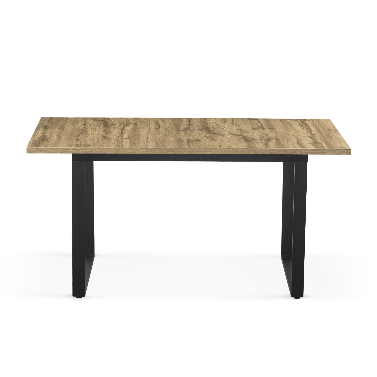 ESSTISCH ANNA 120-160/80/76 cm Eiche - Eichefarben, Holz (80/120/76cm) - B&D Home