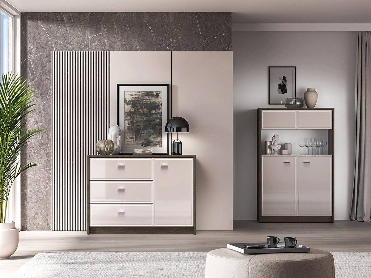 KOMMODE – 117 cm – Avante – Kaschmir - Kaschmir, Holzwerkstoff (117/85/40cm) - hi-markt