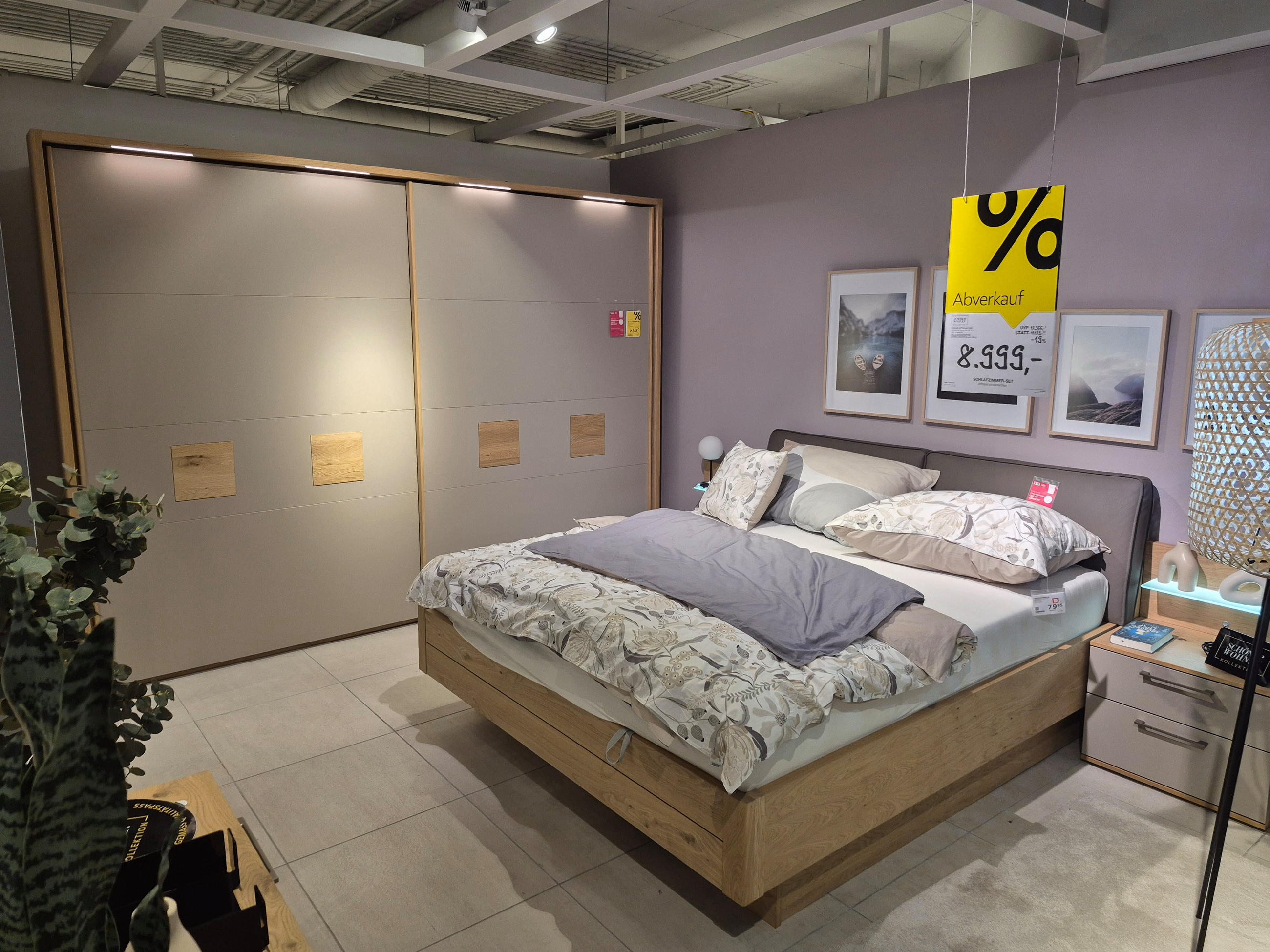 Schlafzimmer Set Modell Multiline - Schöner Wohnen