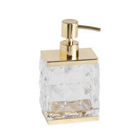 SEIFENSPENDER Venezio - Goldfarben, Glas (6/17.6/10cm) - home&you