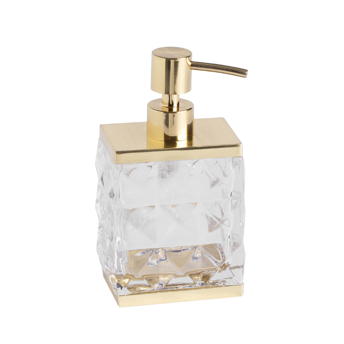 SEIFENSPENDER Venezio - Goldfarben, Glas (6/17.6/10cm) - home&you