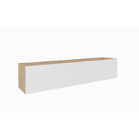 TV-SCHRANK LIO - Eiche Artisan/Weiß, Holzwerkstoff (200/41/40cm) - Meblini