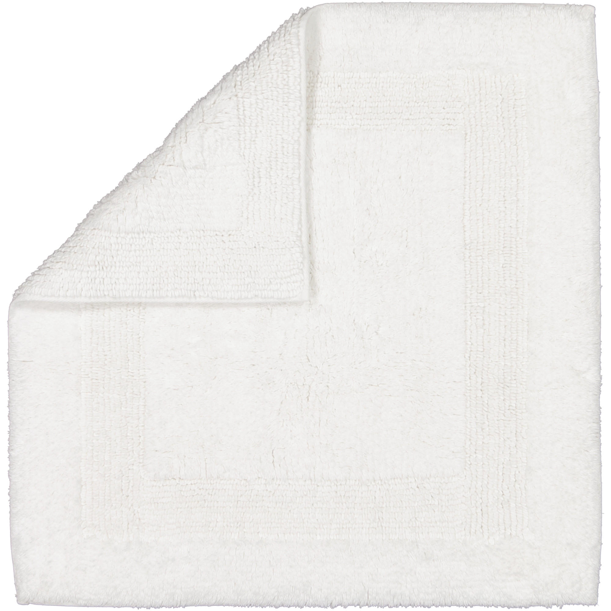 BADTEPPICHE LUXUS BADTEPPICH 1000 WEISS - 600 - Weiß, Textil (60/60cm) - Cawö