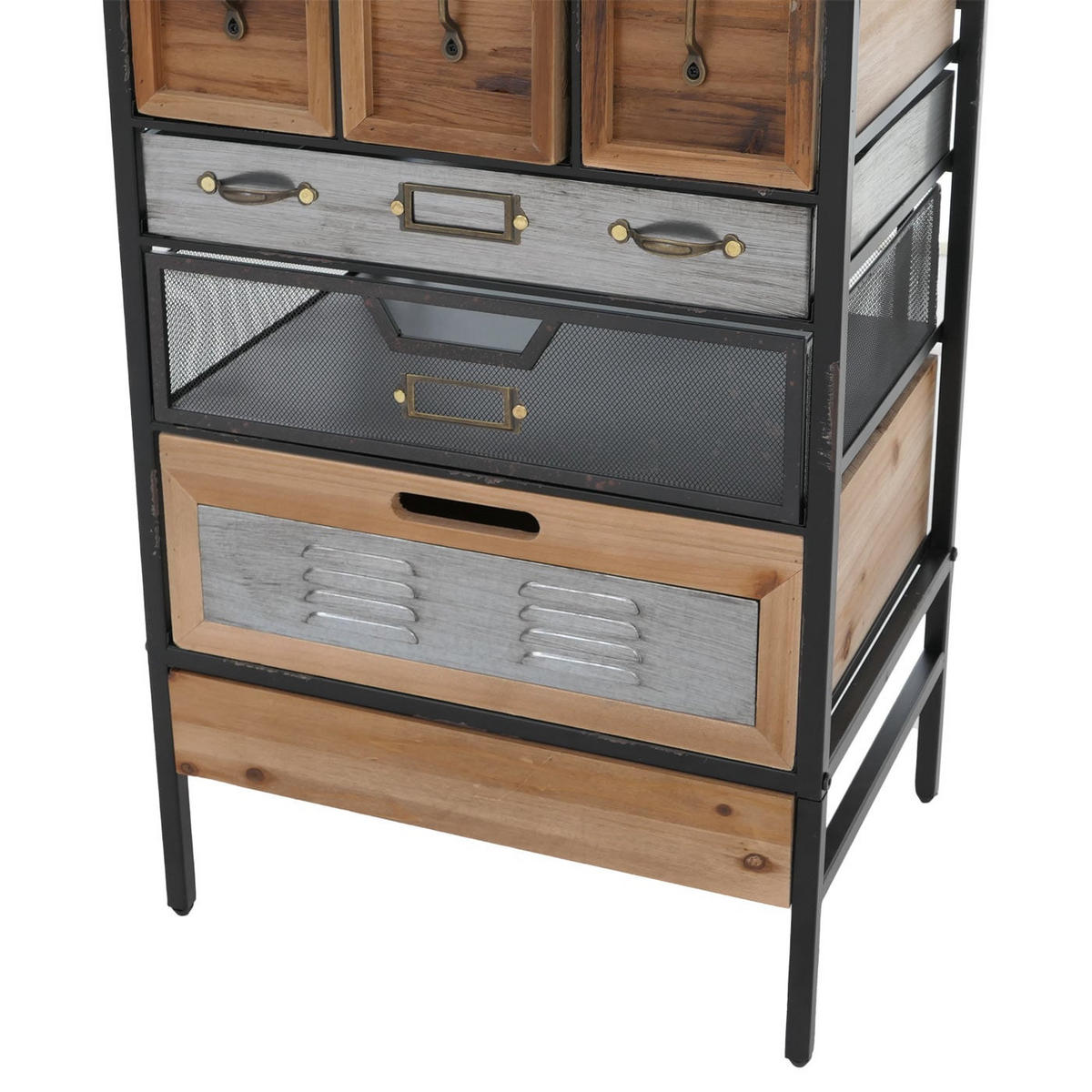 APOTHEKERKOMMODE Multicolor - Multicolor, Metall (46/85/35cm) - MCW