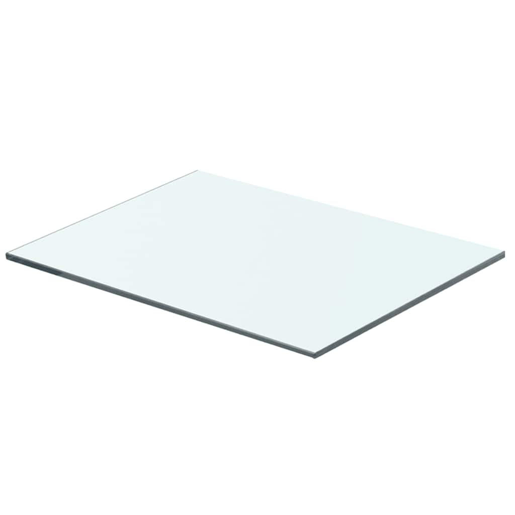 vidaXL Regalboden Transparent 25x0.8x40 cm