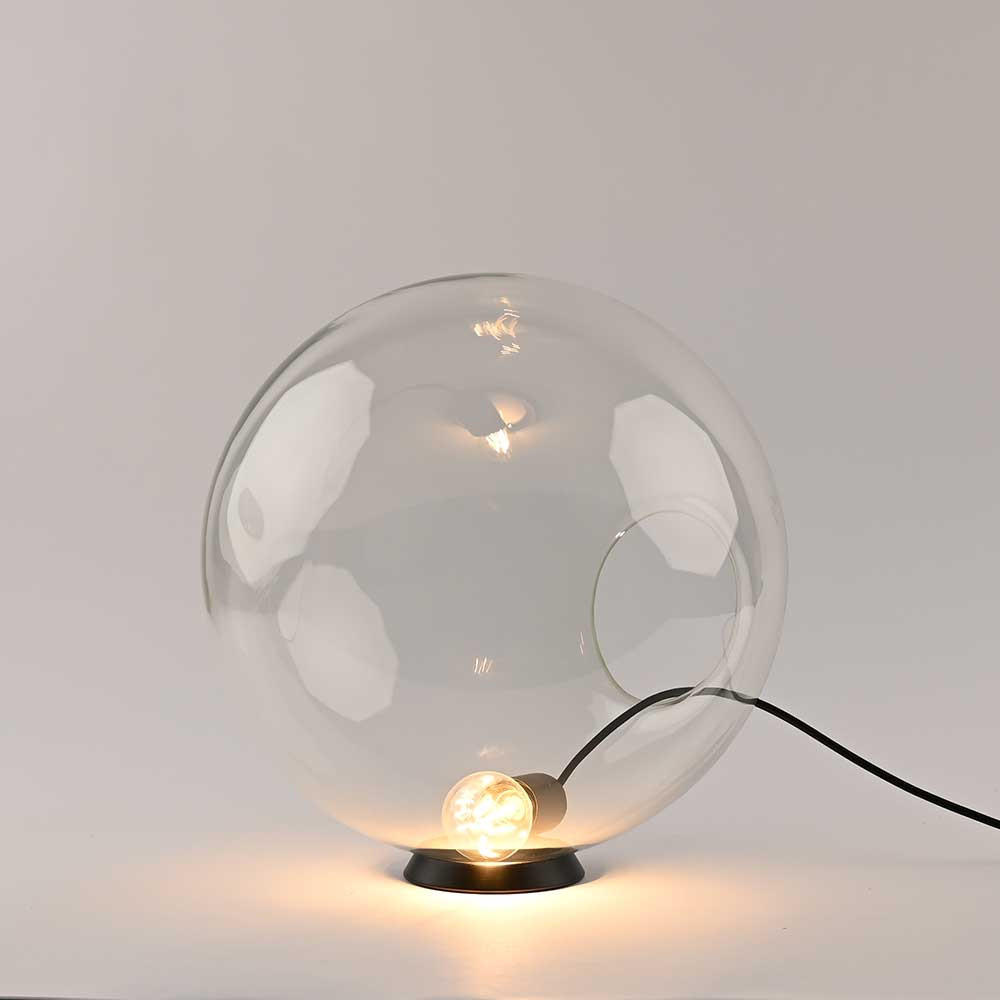 TISCHLAMPE Orb Klar Ø 40cm - Klar, Glas (40/40cm) - s.luce