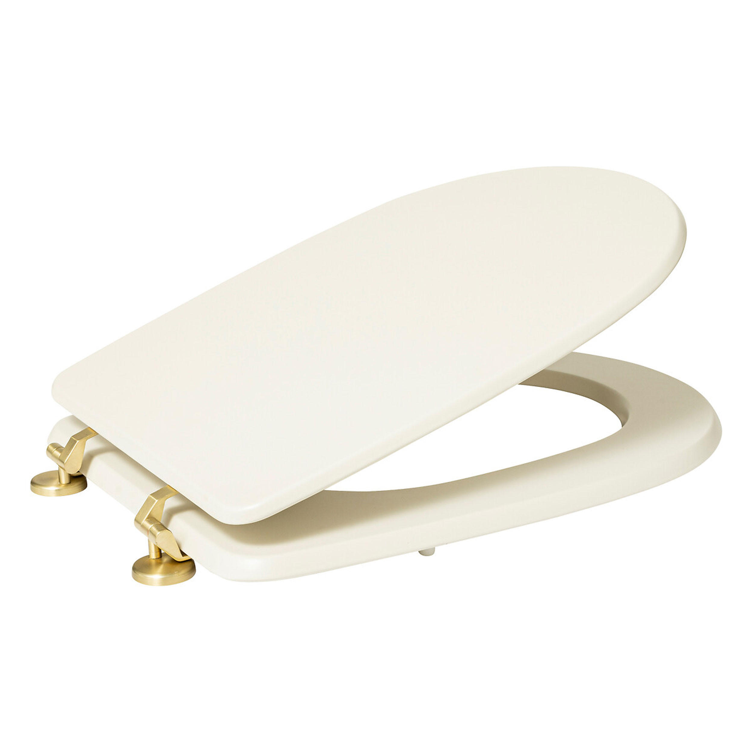 TOILETTENDECKEL Duo, HDF, Beige - Beige, Holzwerkstoff (5.3/47.2/36cm) - 5five Simply Smart